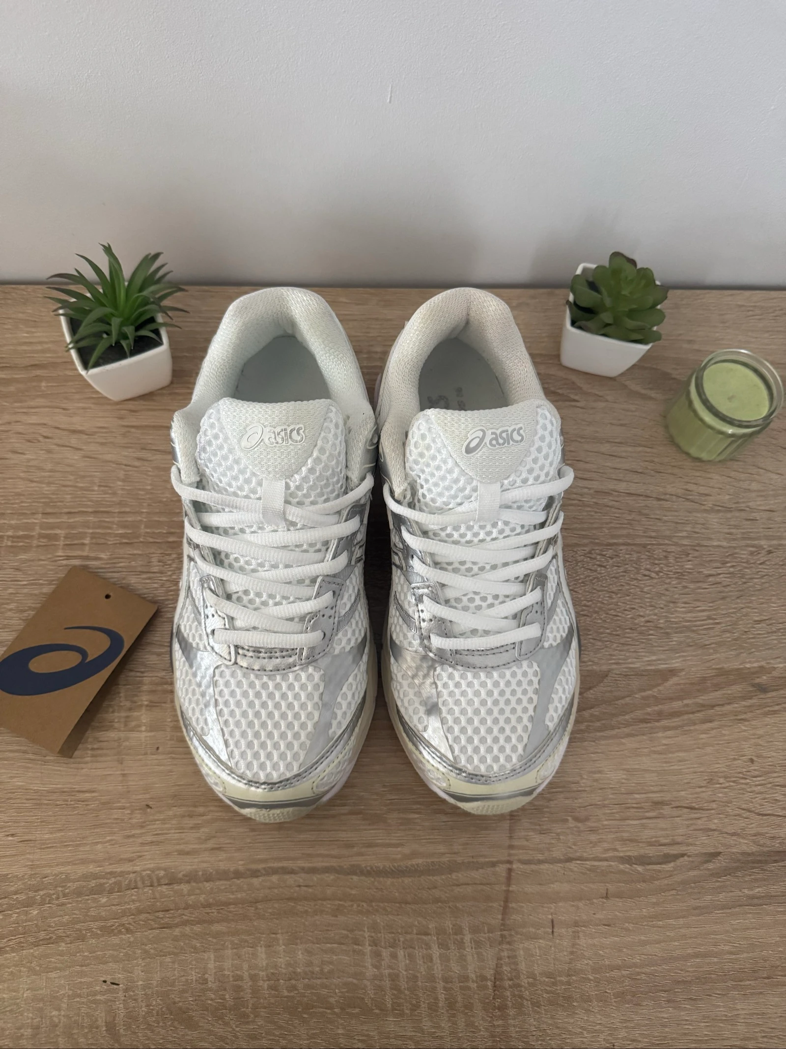 Asics Gel Cumulus - White/Gray/Beige - 39 – photo 4